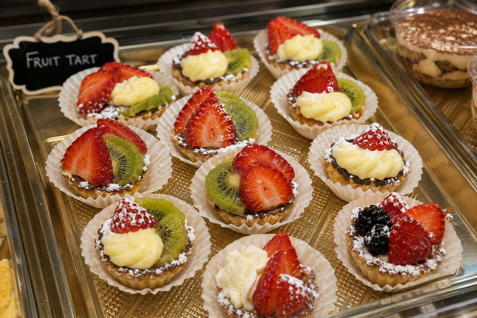 Fresh Fruit Tarts
